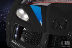 Дитяче ліжко машина MUSVENUS AUDI black 190х90 см